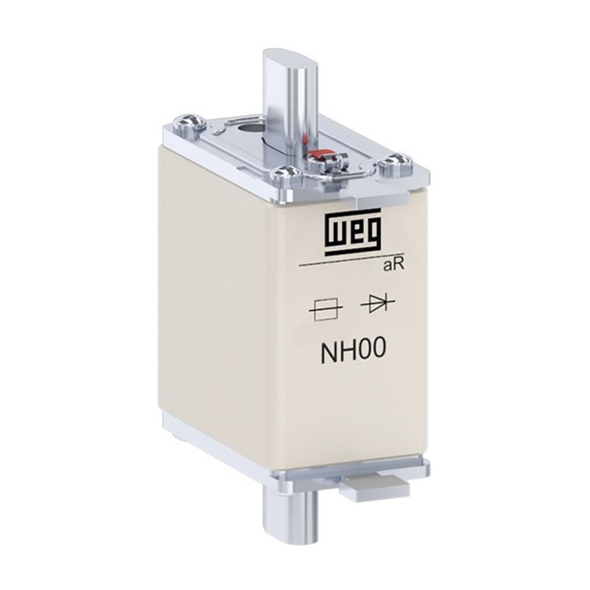 Fusível Nh Ultra Rápido T-00 125A FNH00-125K-A - WEG