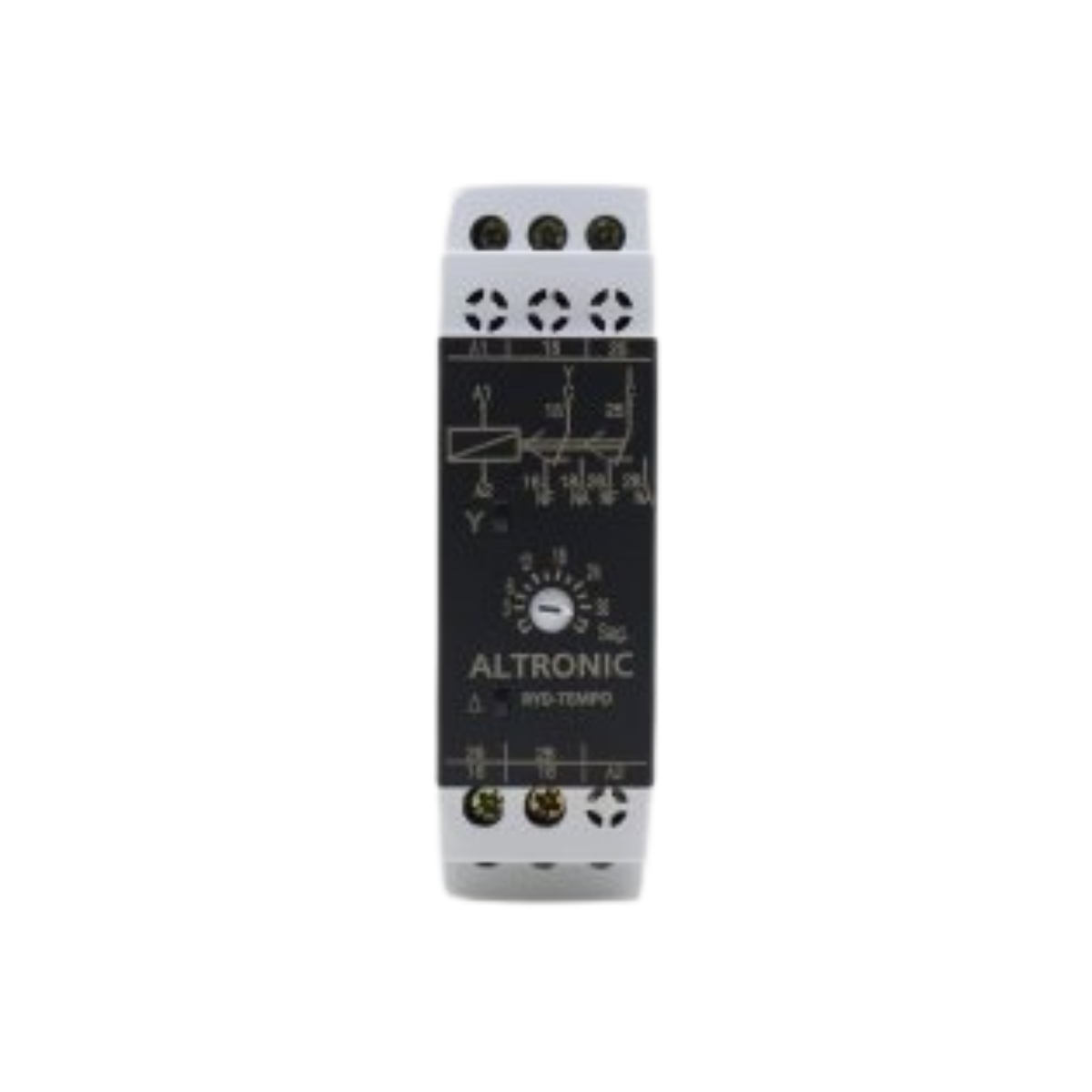 Rele Temporizador Eletrônico Estrela/Triangular 30Seg 1 Spdt (1Naf) 24-240Vca/Cc - Altronic