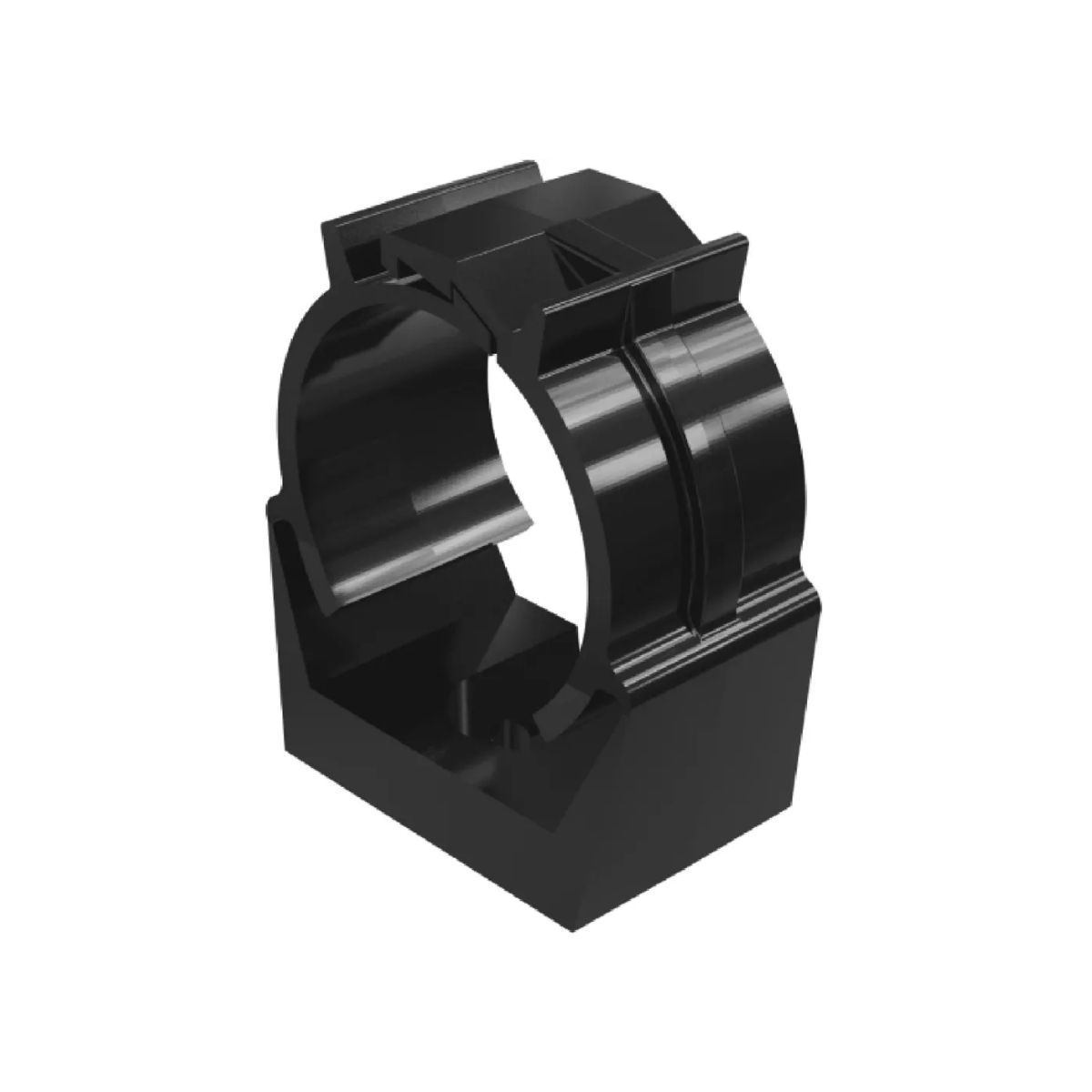 Braçadeira Pvc 1Pol Preto - Wetzel