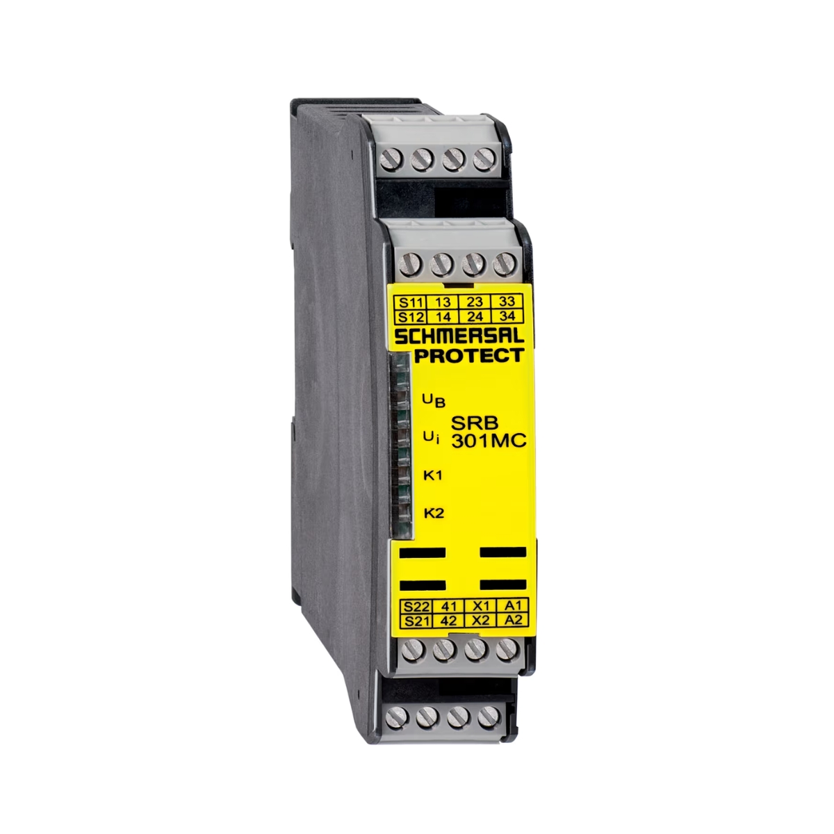 Rele Segurança Multifunção Cat 4 24Vca/Cc 3 Saídas Na +1 Auxiliar Nf - Ace Schmersal