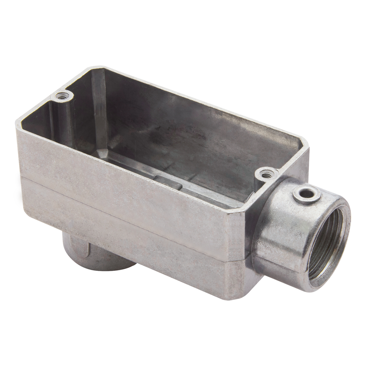 Condulete Alumínio Fixo Tipo Lb 3/4 Sem Rosca Sem Pintura Sem Tampa Sem Vedação - Daisa