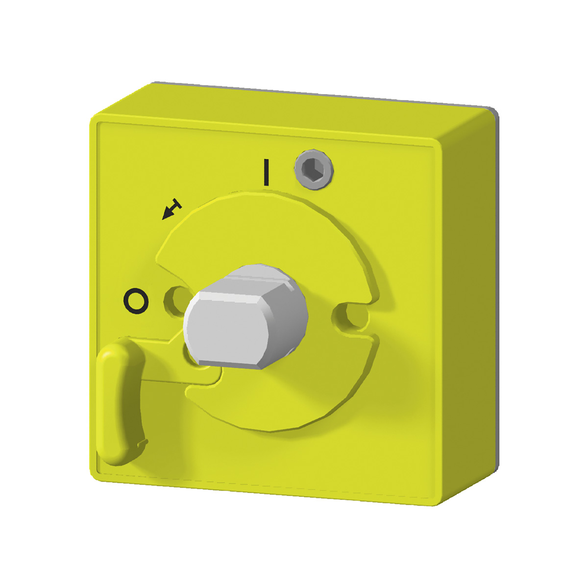 Acionamento Rotativo Externo Para Disjuntor 3VT1 Ip66 Amarelo 3VT91003HH20 - Siemens