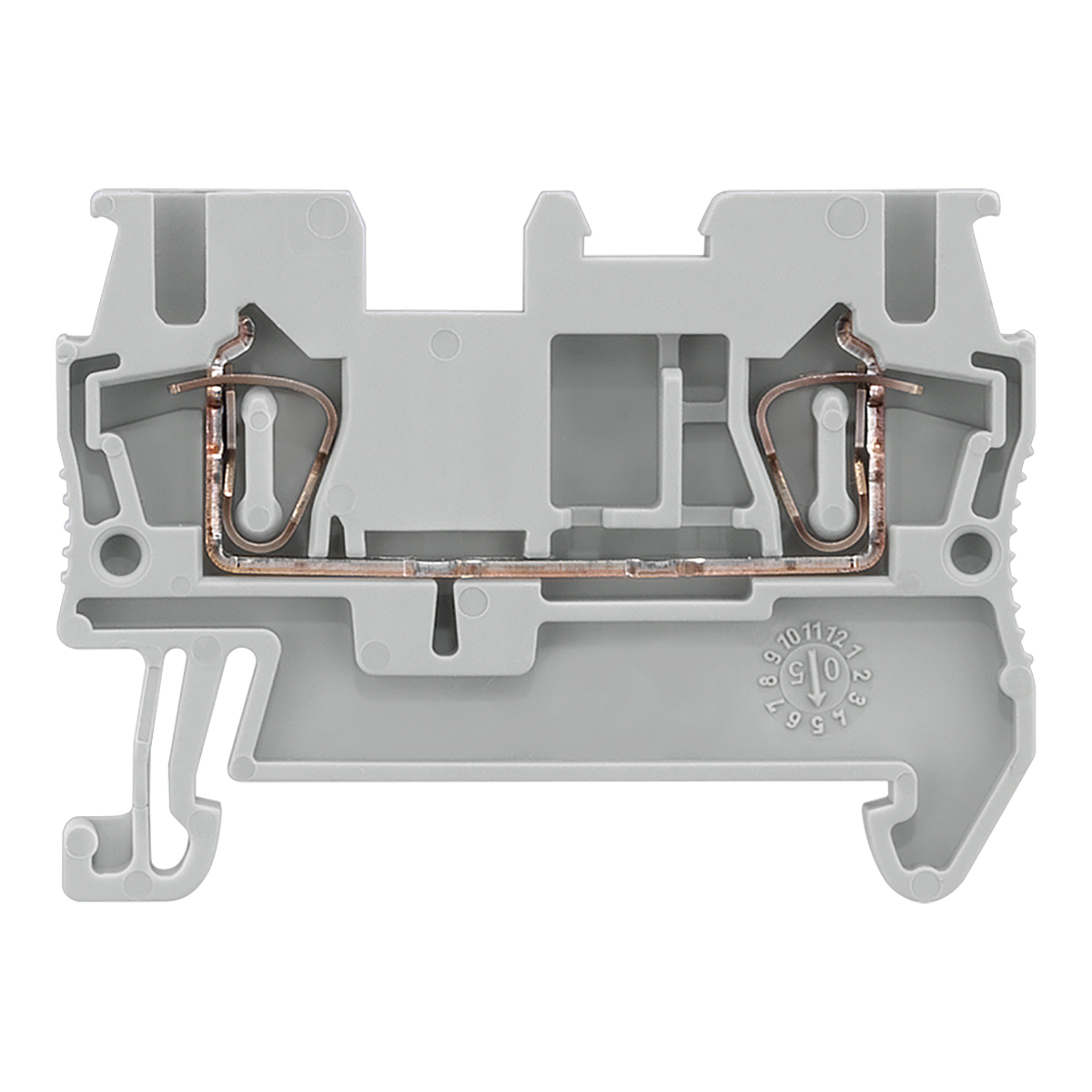 Conector Borne Passagem 2 Conexões 4,00Mm 800V Cinza 8WH20000AF00 Siemens