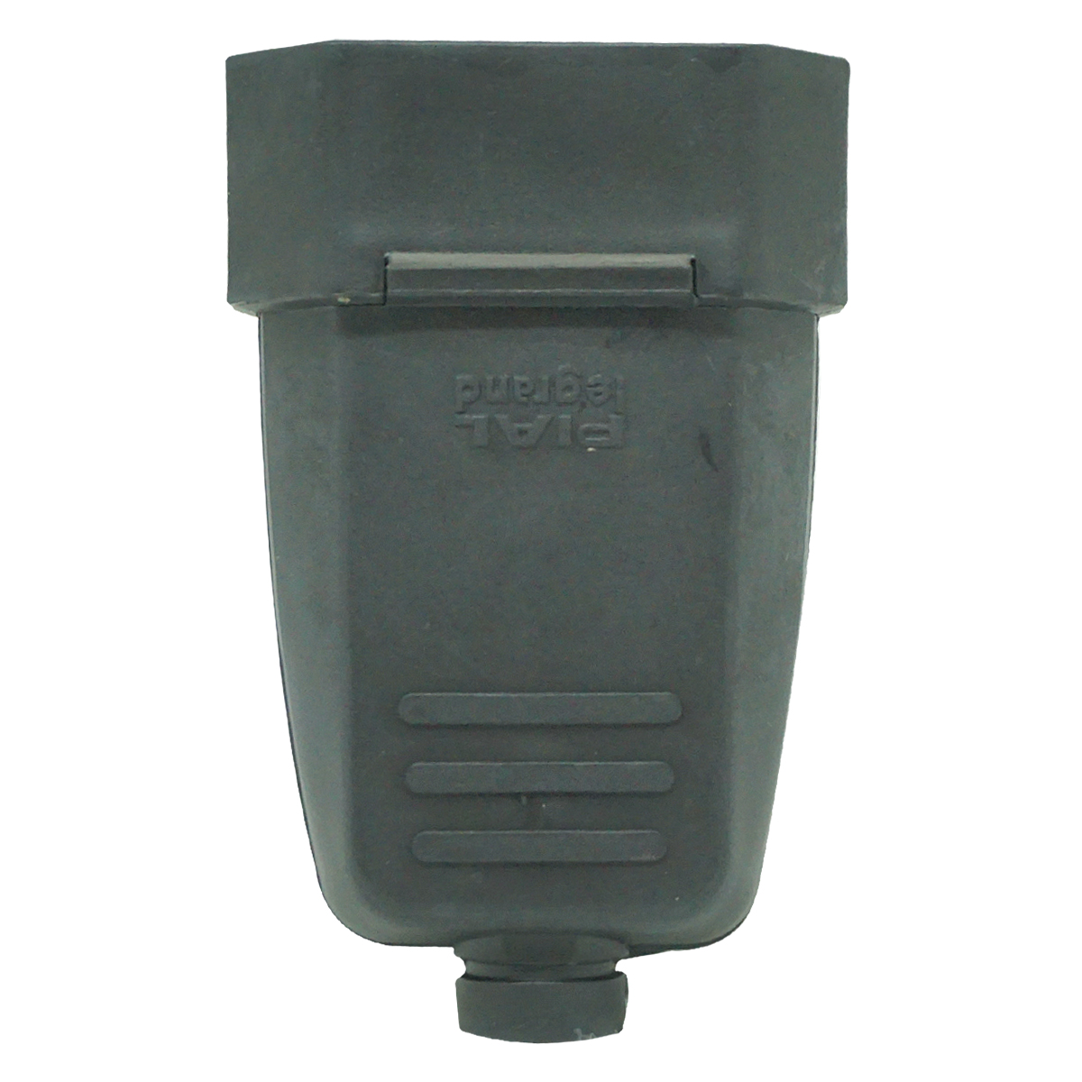 Plug Fêmea 10A 250V Cinza Axial Com Prensa Cabo - Pial