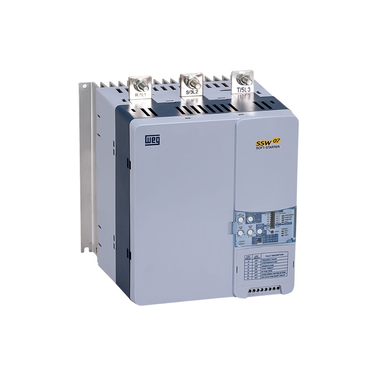 Chave Partida Softstarter Trifásico 171A 110-240V 132Kw Ip00 10233130 Weg