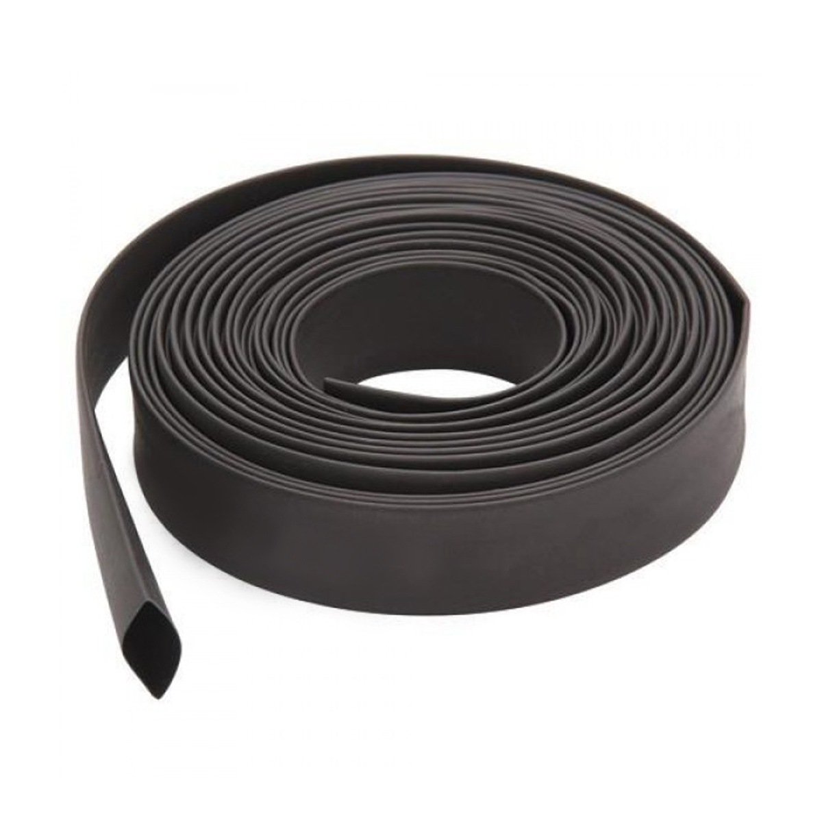 Tubo Termocontrátil Parede Fina 2,4mm 300 Metros Sem Adesivo Preto Tcn20 - Hellermann