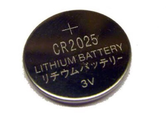 Bateria Botão 3V Lithium Cr2025 - Panasonic