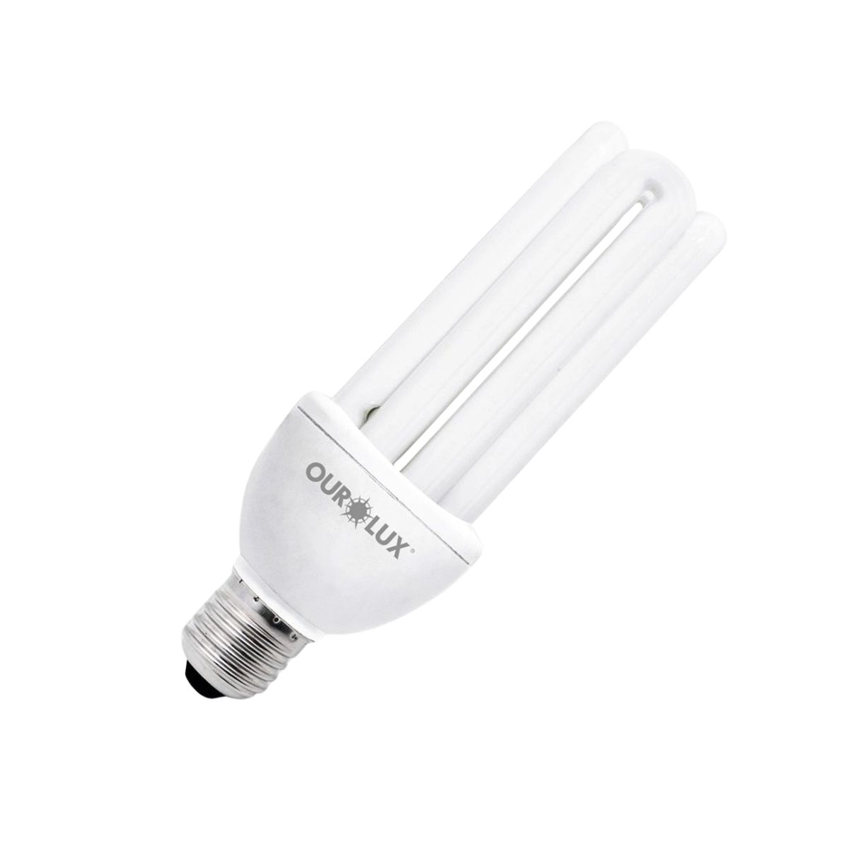 Lâmpada Fluorescente Compacta 4U 30W 220V 2700K Luz Amarela - Ourolux
