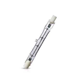 Lâmpada Halógena Palito 150W 220V R7S Luz Amarela 78Mm - Ourolux