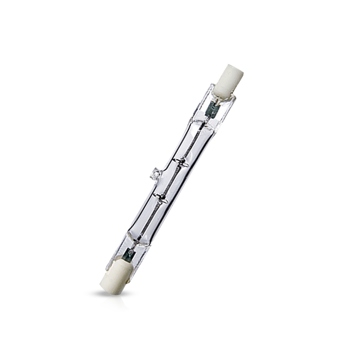 Lâmpada Halógena Palito 500W 220V R7S Luz Amarela 118Mm - Ourolux