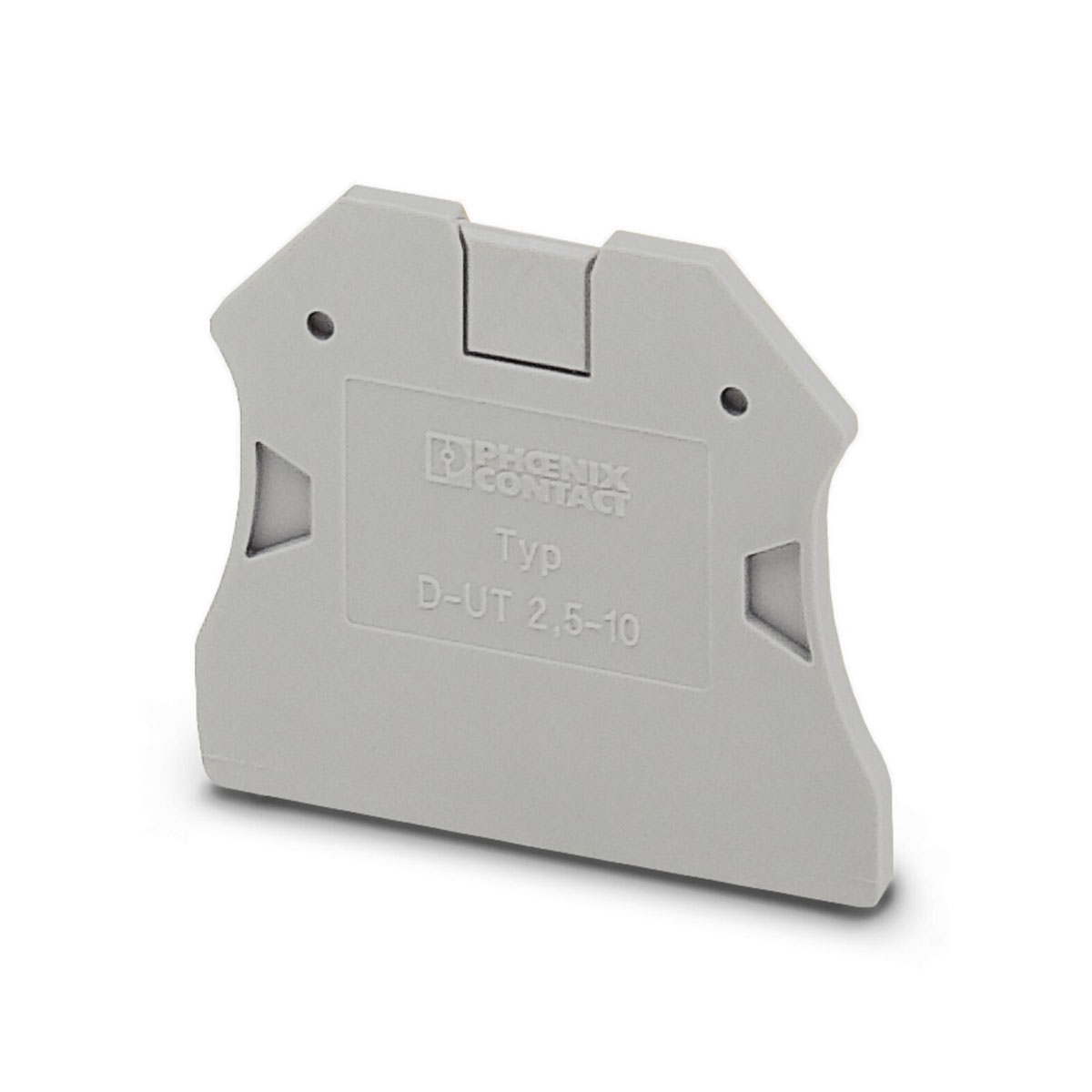 Tampa Plástica Dut2,5/10 Para Conector D-UT 2,5/10 - Phoenix
