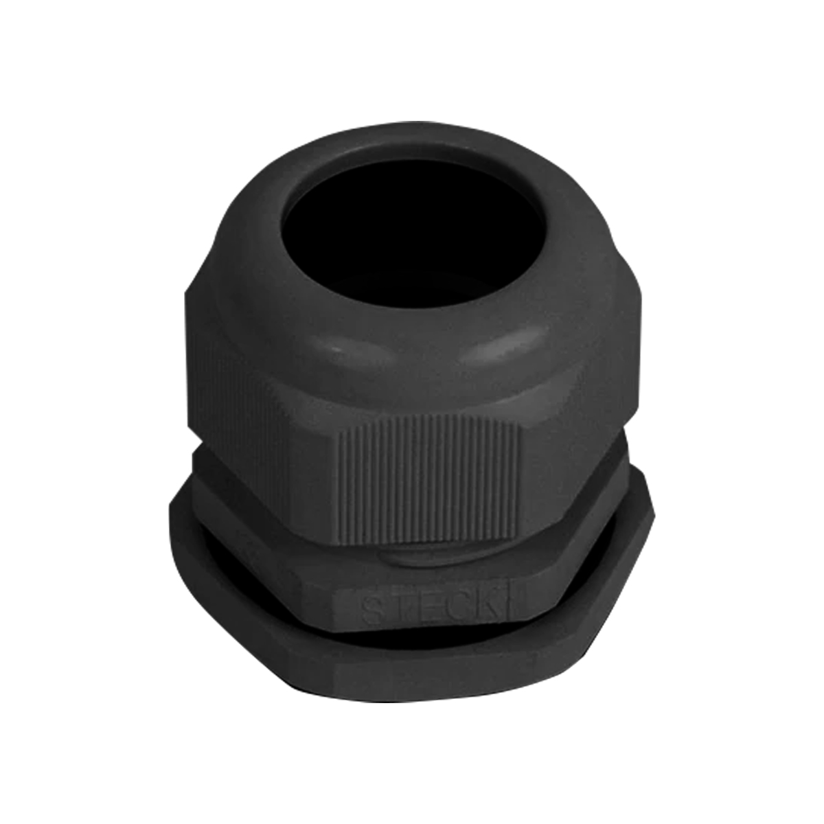 Prensa Cabo Nylon Pg11 Preto Ip67 Curta - Steck