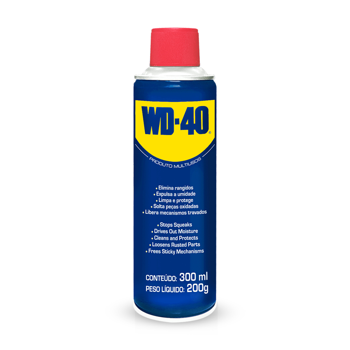 Spray Lubrificante Desengripante Multiuso Embalagem Lata 300Ml WD40 Profissional