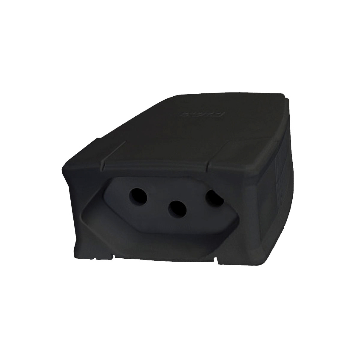 Plug Fêmea 20A 250V Preto Axial Com Prensa Cabo - Pial