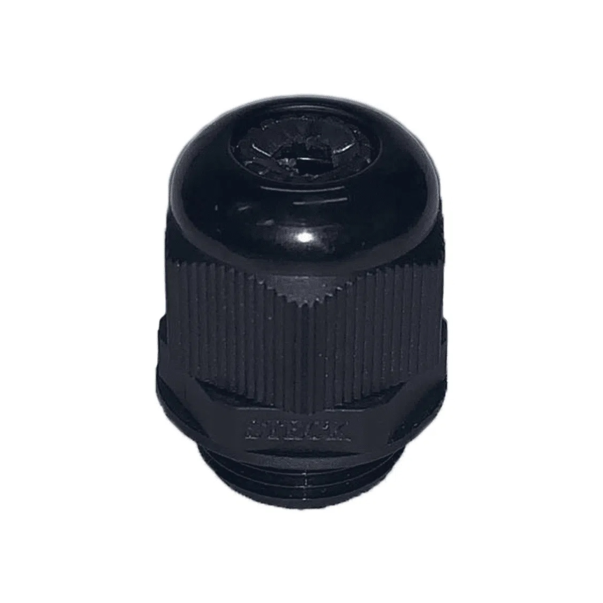 Prensa Cabo Bsp 1 Polegada Aletado Preto - Steck