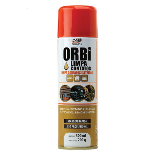 Spray Limpa Contatos Elétricos Orbi-7 Lata Com 300ml - Orbi Quimica