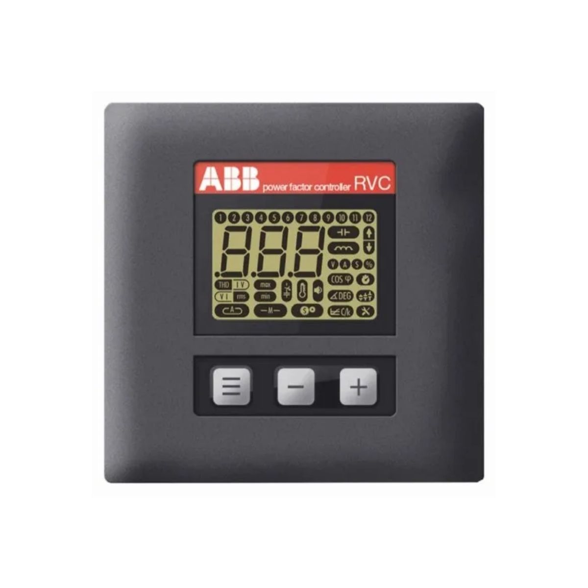 Controlador Fator Potencia Digital 100-440V 690Vca 6 Saídas 1Tc Ajust Aut Prog - Abb