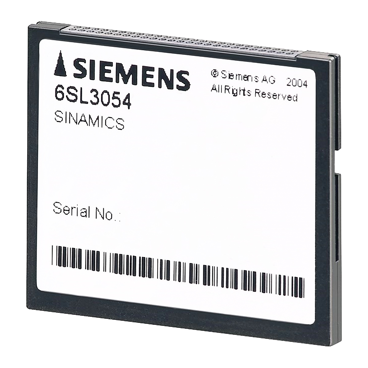 Cartão Memoria Sinamics S120 Flash Compacto Incluindo Certificado W/O sem Expansão De Desempenho De Licença Versão 2,04 (SP)-H84 - Siemens