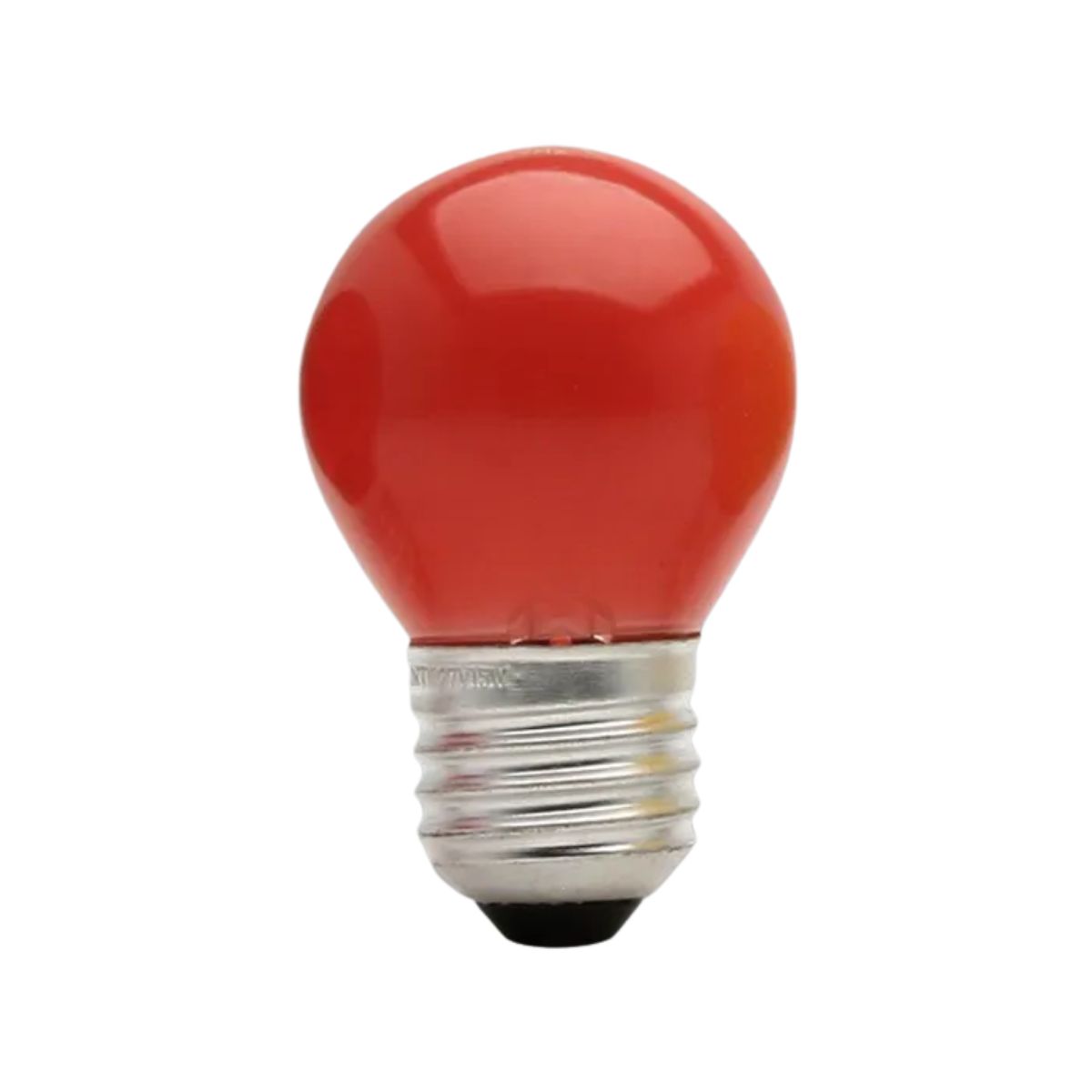 Lâmpada Incandescente Bolinha G35 7W 127V E27 Vermelha - Sadokin