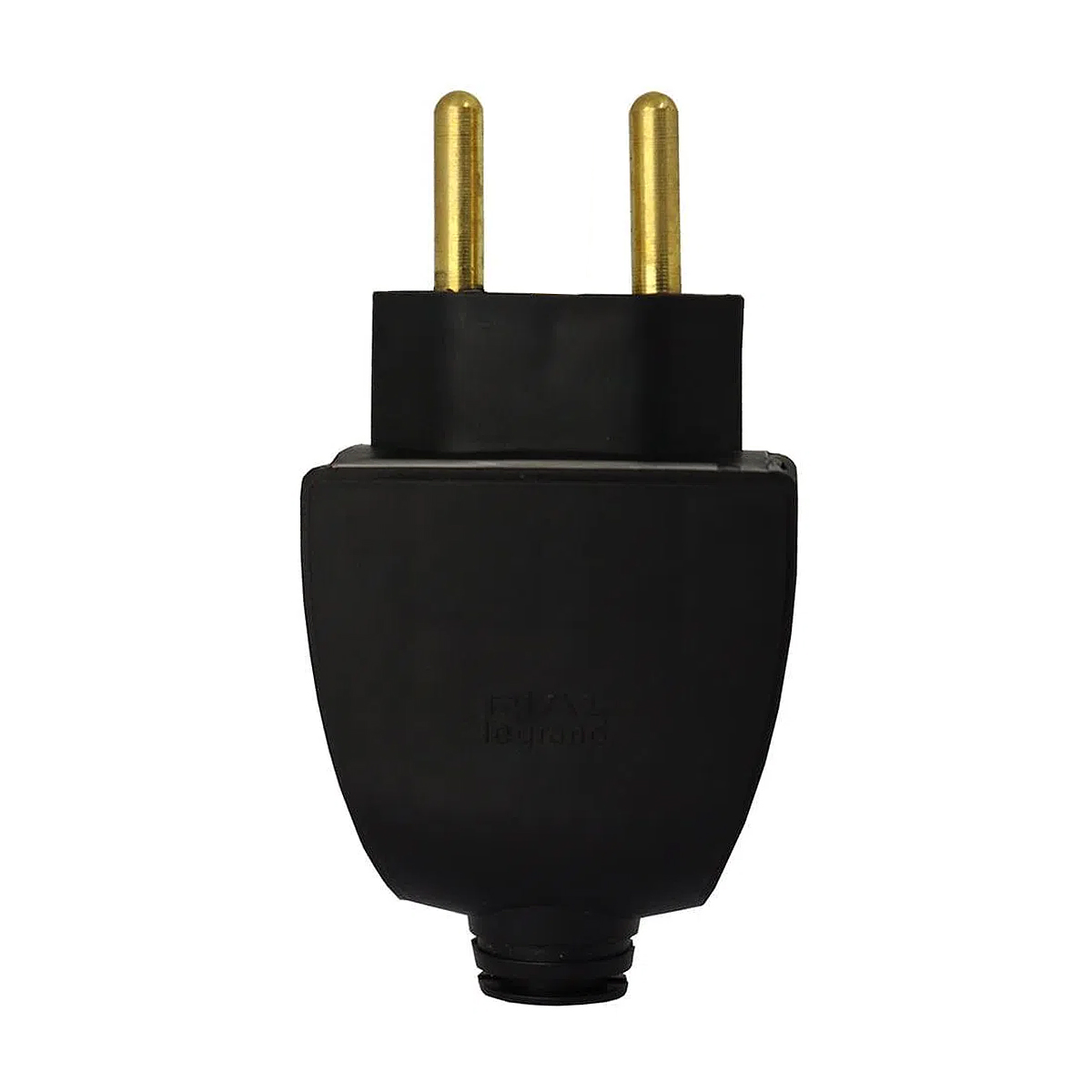 Plug Macho 10A 250V Preto Axial - Blux