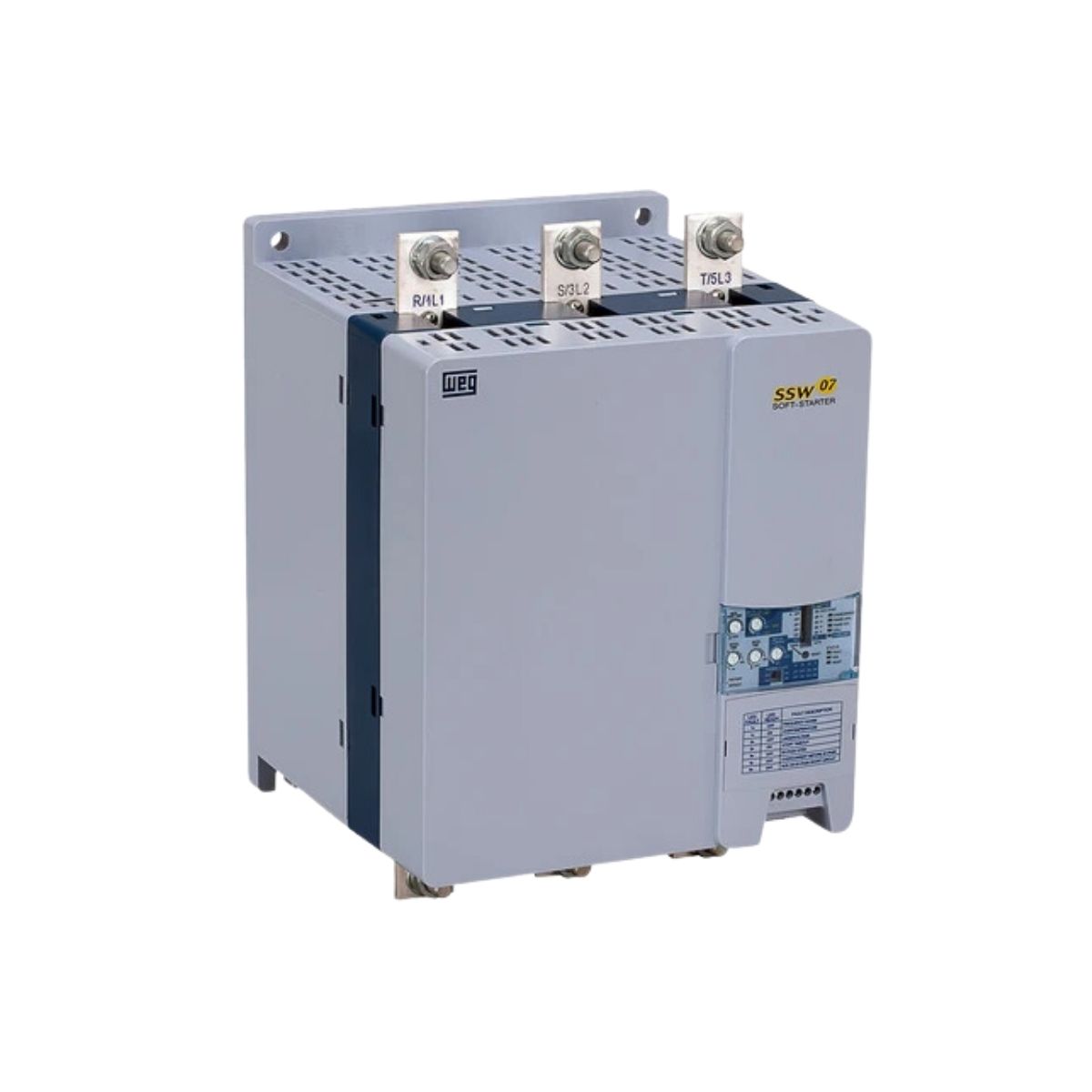 Chave Partida Softstarter Trifásico 255A 220V 185Kw Ip00 11043355 Weg
