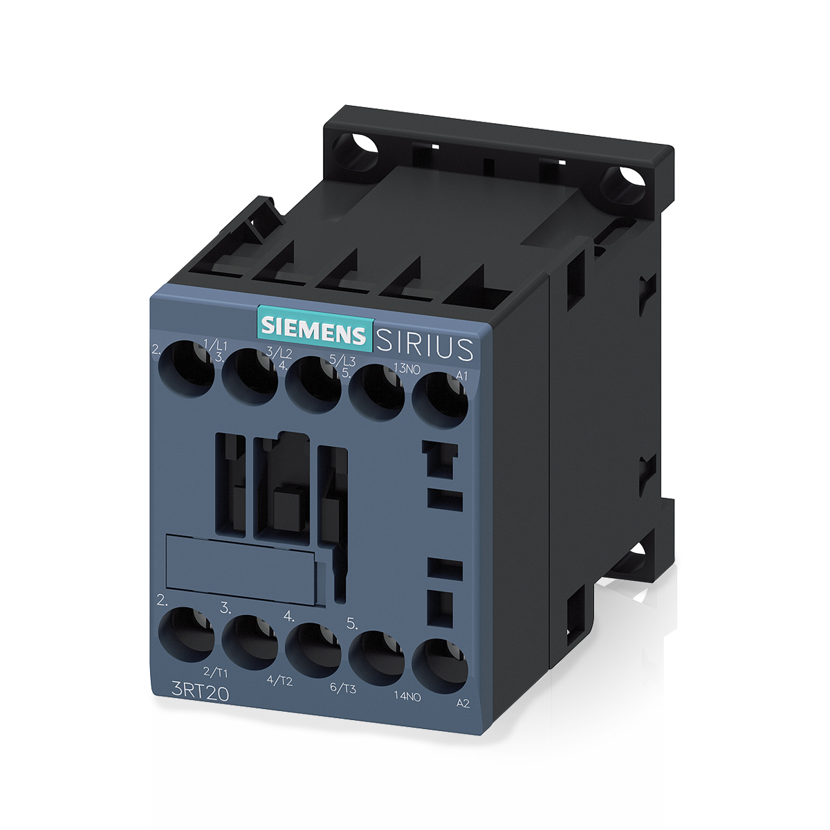 Contator Potência Tripolar 16A 220V 1Na 50/60Hz 3RT20181AN21 - Siemens