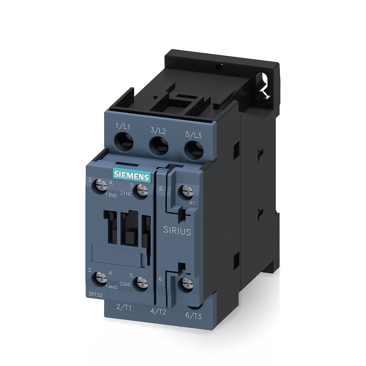 Contator Potência Tripolar 25A 110V 1Na+1Nf 50/60Hz 3RT20261AG20 - Siemens