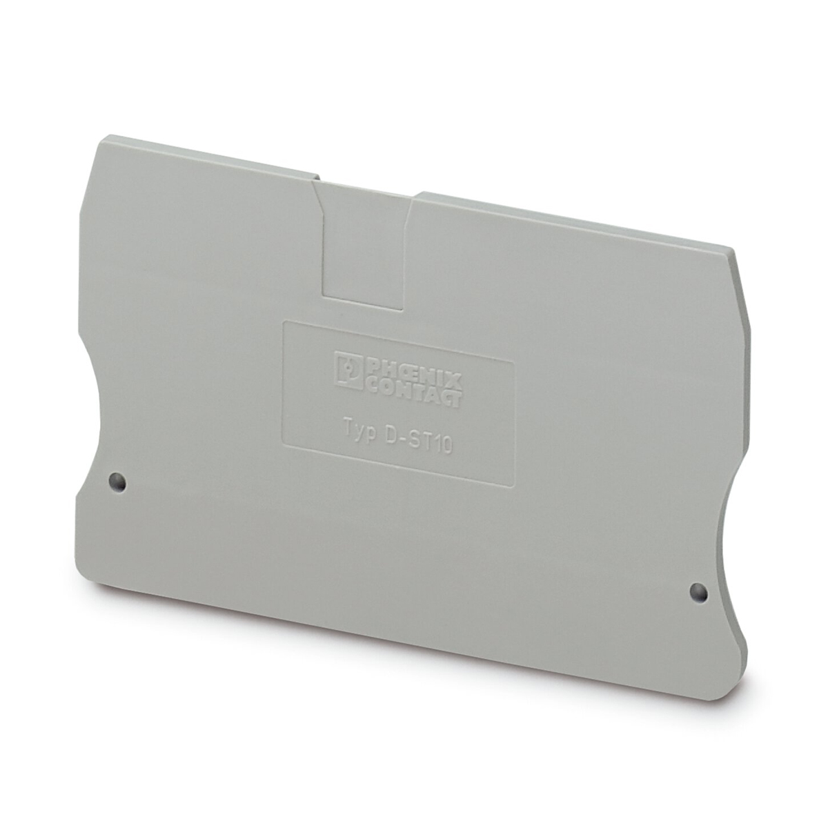 Tampa Para Conector Elétrico D-St 10 Cinza Poliamida - Phoenix