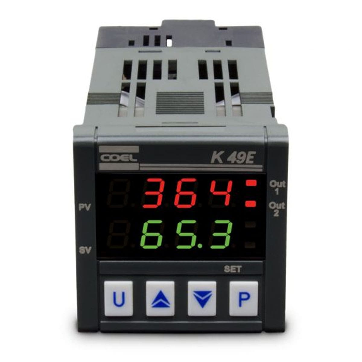 Indicador Temperatura Digital 220V Duplo Display Termopar J 0-999,9G  K49EHCOR Coel