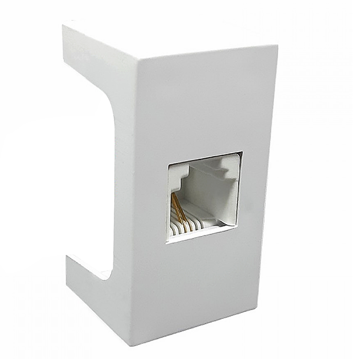 Módulo Tomada Rede RJ45 Cat5E Home Branco - Blux