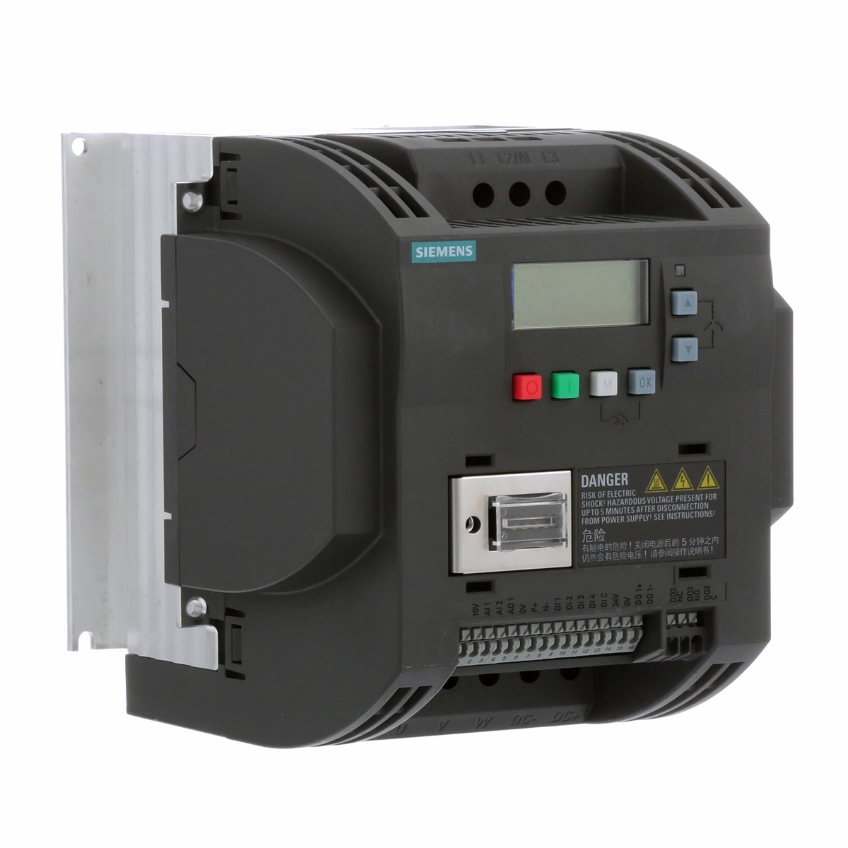 Inversor Frequência Trifásico 380-480V 47/63Hz 8,8A 3,7Kw 6SL32105BE240UV0 - Siemens