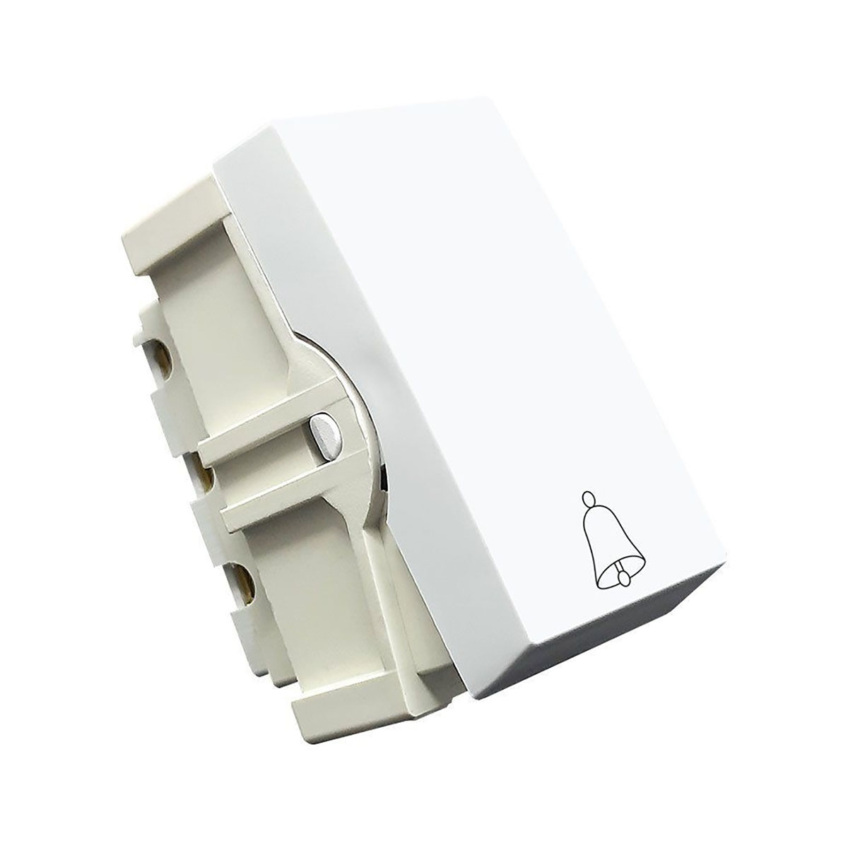 Módulo Pulsador Campainha 1 Módulo 2A 250V Branco Home - Blux