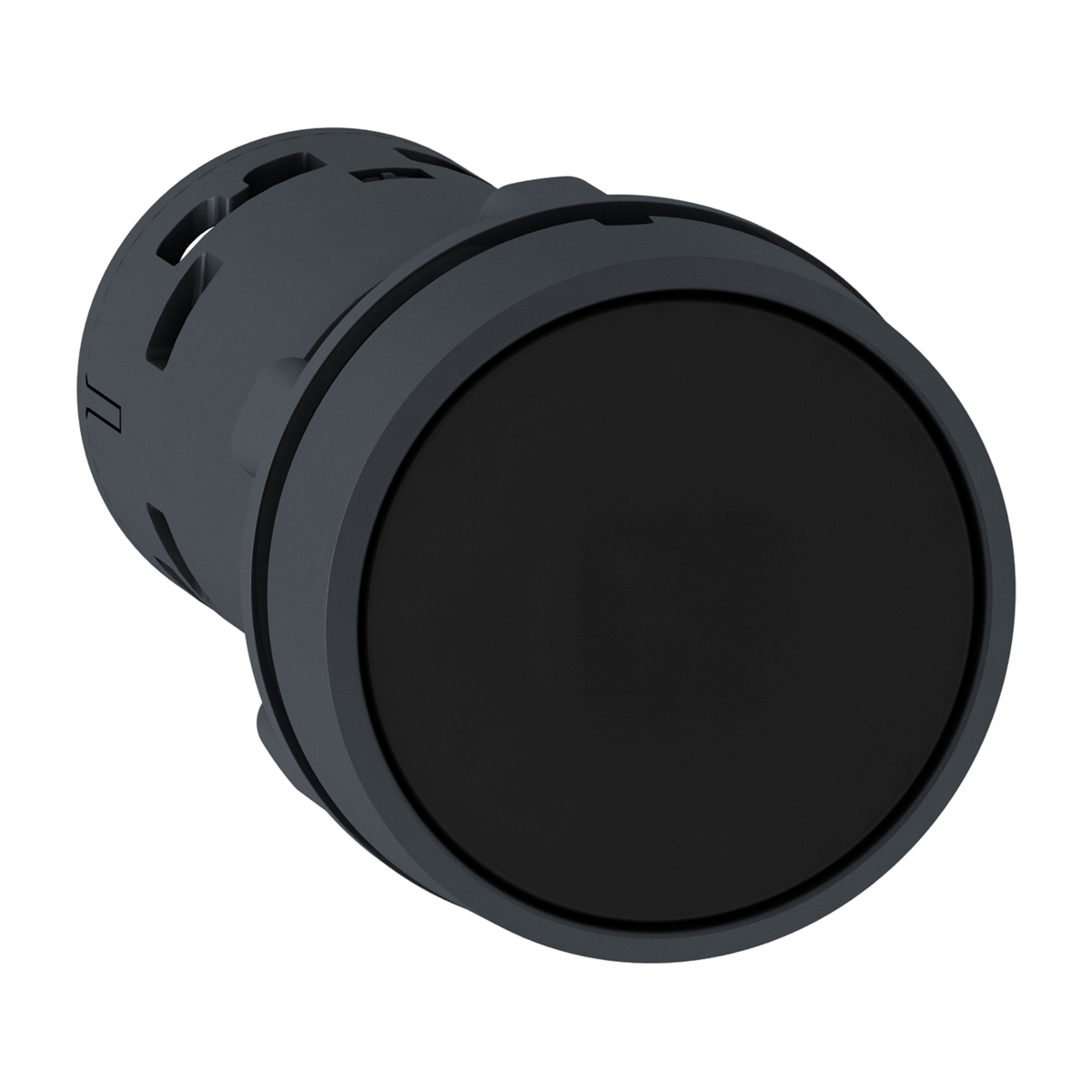 Botão Plástico Monobloco Impulso 1Na Ip65 22mm Preto XB7NA21 - Schneider Electric