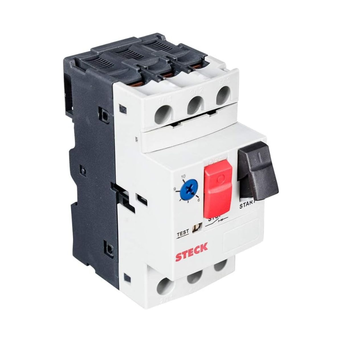 Disjuntor Motor Tripolar 4A 2,5-4A 400/415V 100Ka 400/415V 50/60Hz - Steck