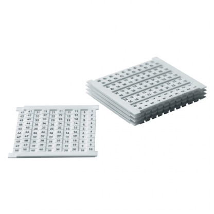 Marcador FW Branco Número 51-100 Horizontal DEK 5 FW 51-100 - Conexel