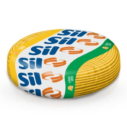 Cabo Flexível 750V PVC 2,50mm Amarelo 100 Metros - Sil