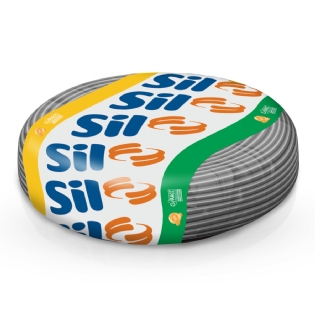 Cabo Flexível 750V PVC 2,50mm Cinza 100 Metros - Sil