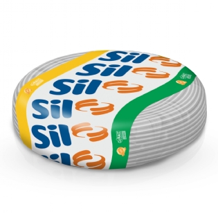 Cabo Flexível 750V PVC 1,50mm Branco 100 Metros - Sil