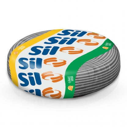 Cabo Flexível 750V PVC 1,50mm Cinza 100 Metros - Sil