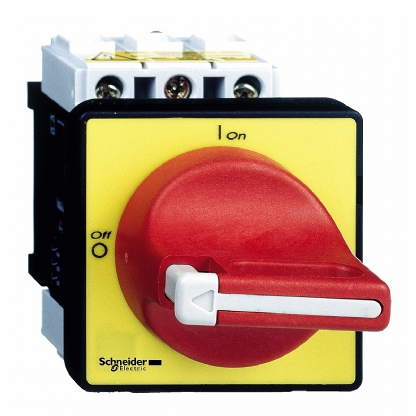 Chave Seccionadora Liga/Desliga Sobre Carga Tripolar 32A Topo Manopla VCF1 - Schneider Electric