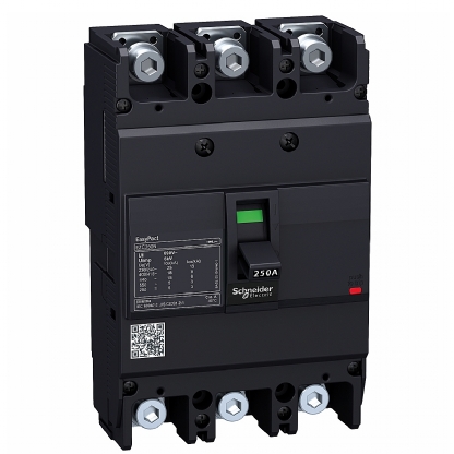 Disjuntor Caixa Moldada Tripolar 150A 25Ka 380/415V EZC250N3150 - Schneider Electric