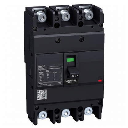 Disjuntor Caixa Moldada Tripolar 125A 25Ka 380/415V EZC250N3125 - Schneider Electric