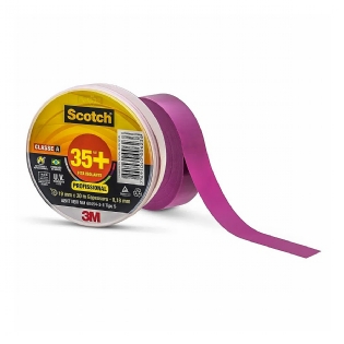 Fita Isolante Colorida 19mm 20 Metros Violeta Scotch 35+ H0001905191 - 3M Do Brasil