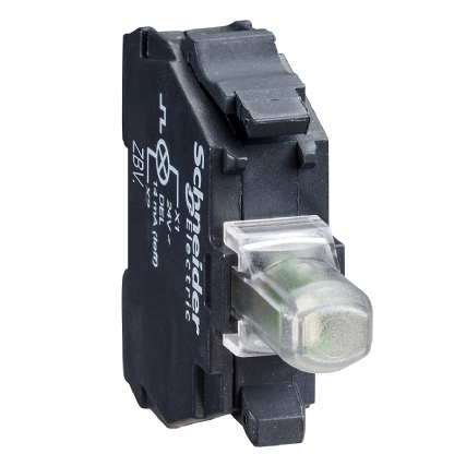 Elemento Soquete Com Led Integrado Xb5 24Vca/Cc Verde ZBVB3 - Schneider Electric