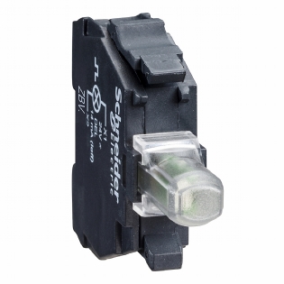 Elemento Soquete Com Led Integrado Xb5 220-240Vca Branco ZBVM1 - Schneider Electric