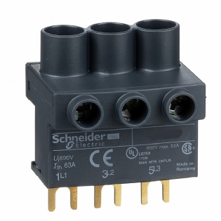 Borne Alimentação Por Cima Para Jogo De Barras Gv2G GV1G09 - Schneider Electric