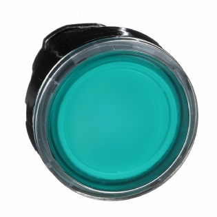 Frontal Metálico Botão Faceado Luminoso Corpo Com Led Verde 22,5mm ZB4BW333 - Schneider Electric