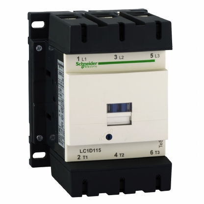 Contator Potência Tripolar 115A 220V 1Na+1Nf 50/60Hz LC1D115M7 - Schneider Electric