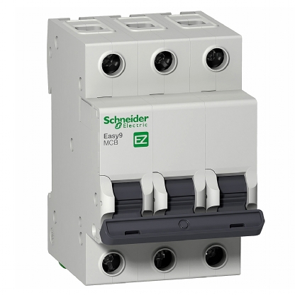 Disjuntor Mini Din Tripolar 25A Curva C 3Ka 230/400V EZ9F33325 - Schneider Electric