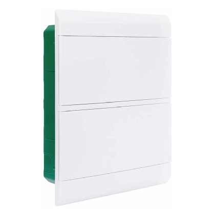 Quadro Distribuição Embutir 2 Fila 24 Disjuntores 277x277x68mm Opaca EZ9E3324 - Schneider Electric